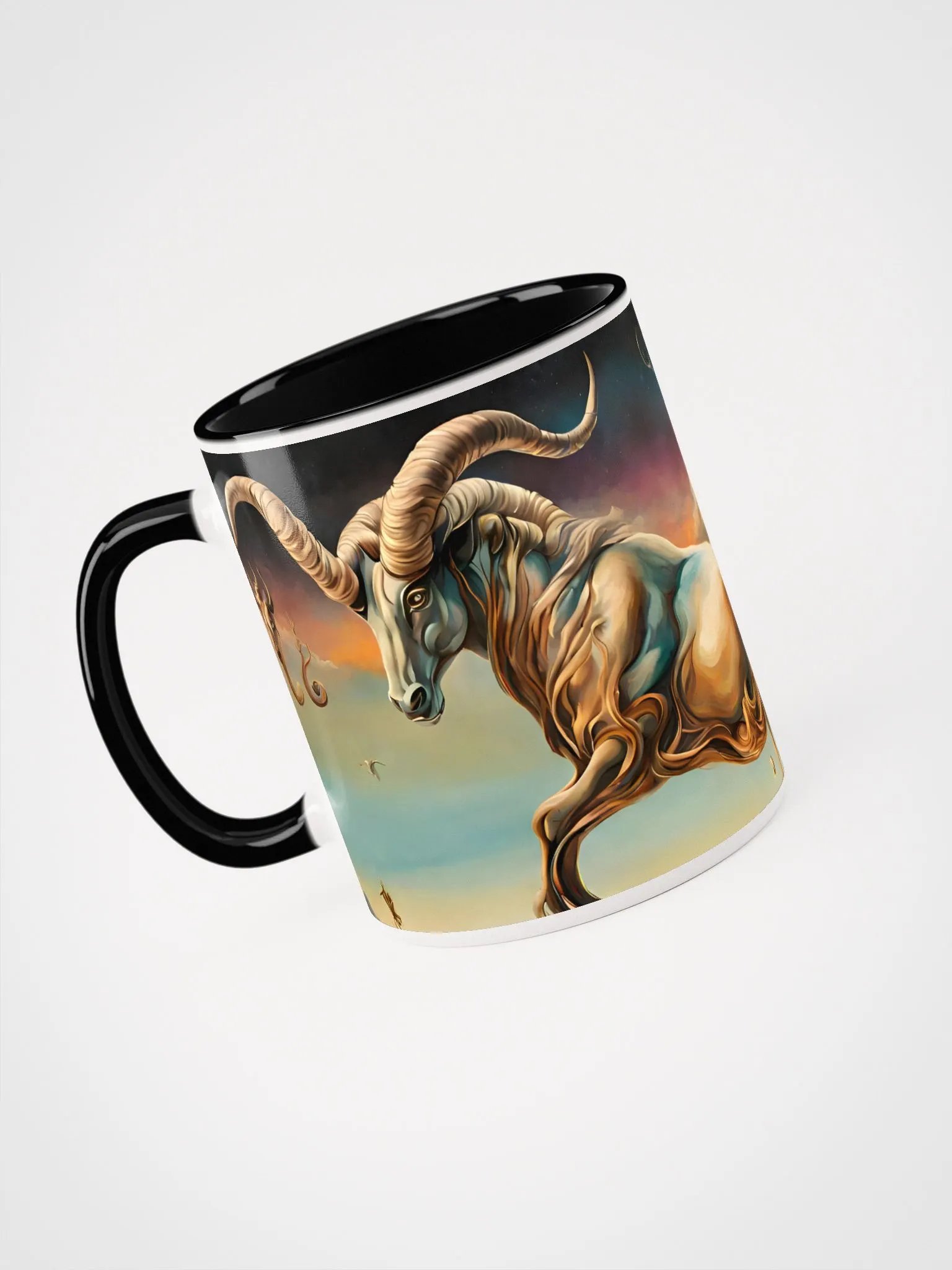 Capricorn - Salvador Dalí Zodiac Decoded: Unveiling Dalí's Surreal Cosmic Delirium product image (3)