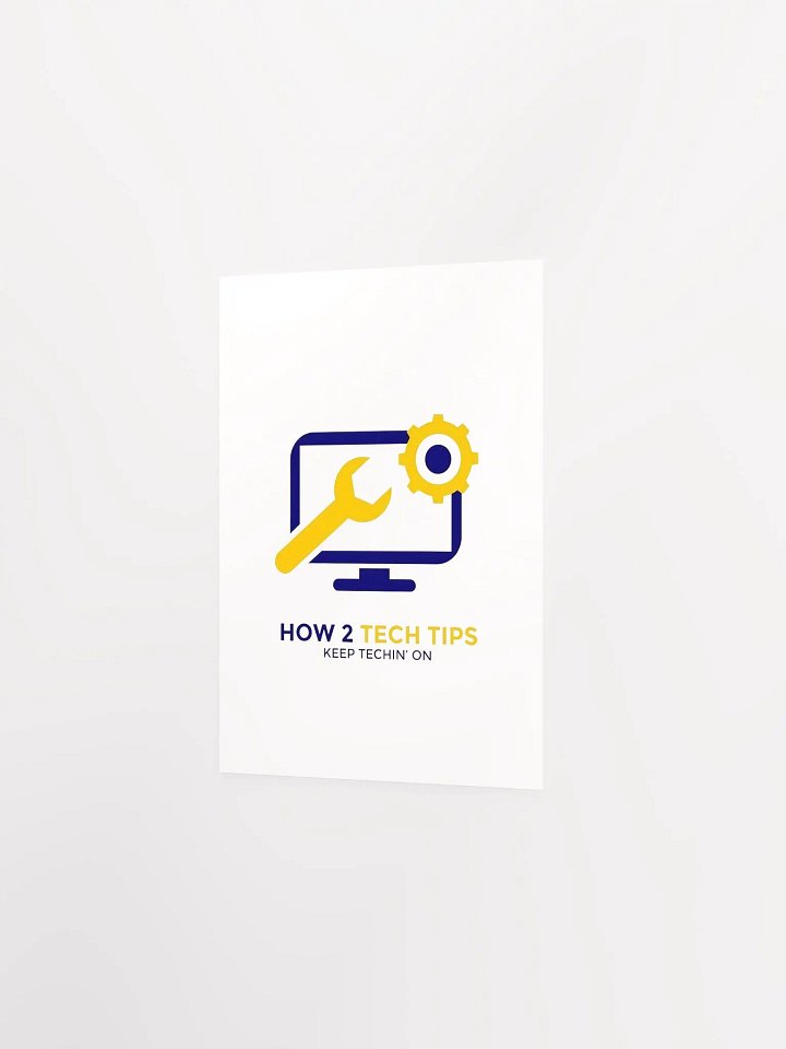 How2TechTips Poster product image (8)