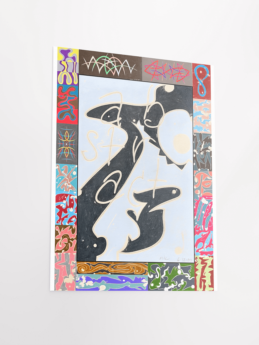 Abstract poster 2009 print product image (4)