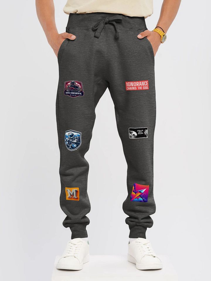 Wanderlust Dreamer Fleece Joggers | AI design collection of hobby images product image (7)