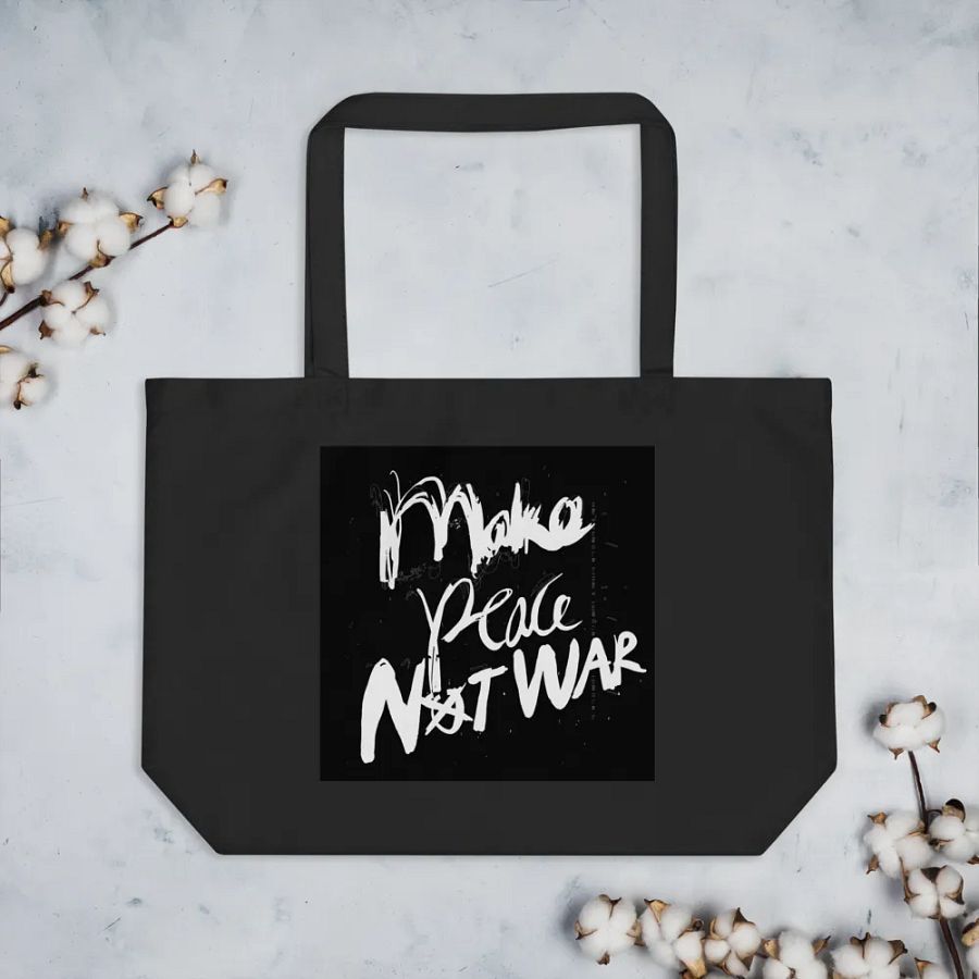 Graffiti Peace Statement Tote Bag product image (3)