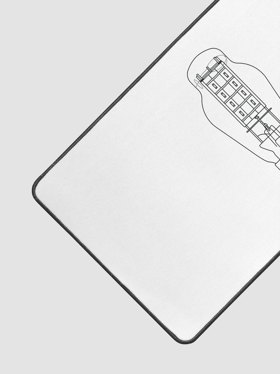 iyagi 300B Tube Desk Mat (white) product image (3)