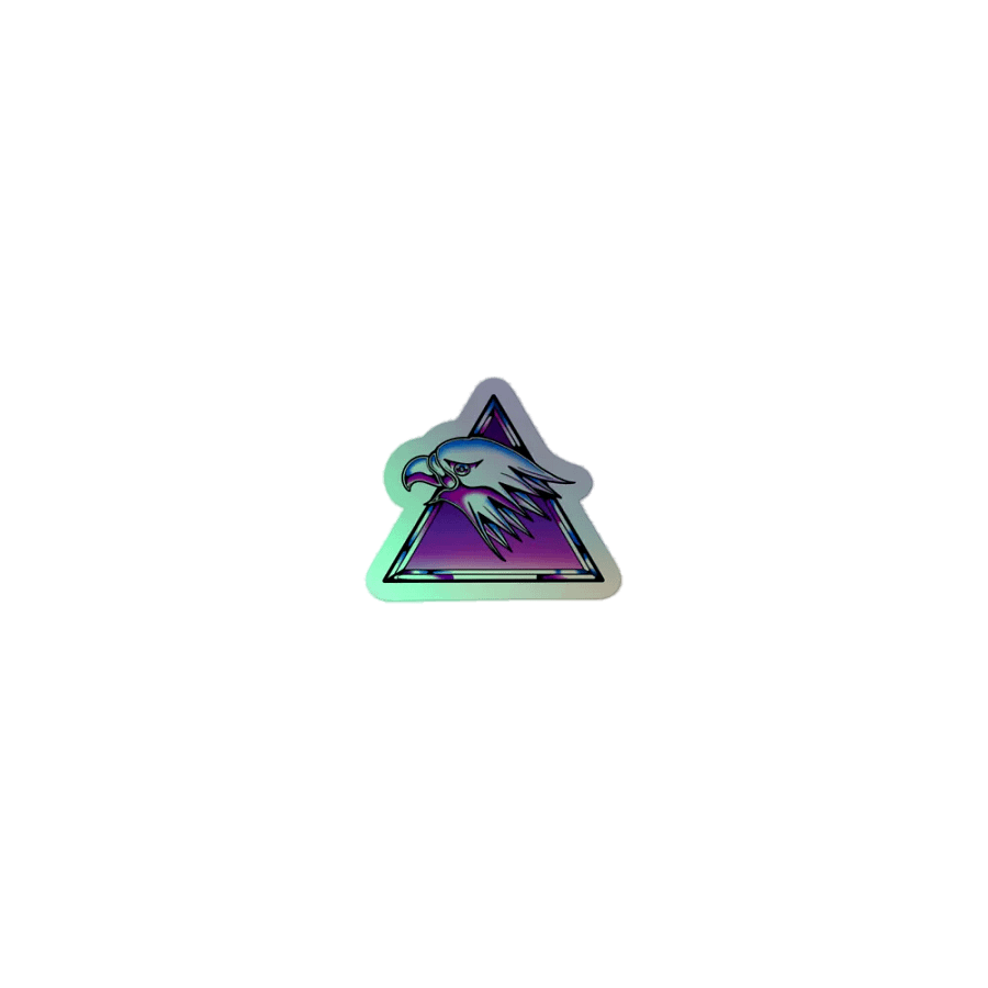 SilverHawks Hawk Emblem Holofoil Sticker product image (1)