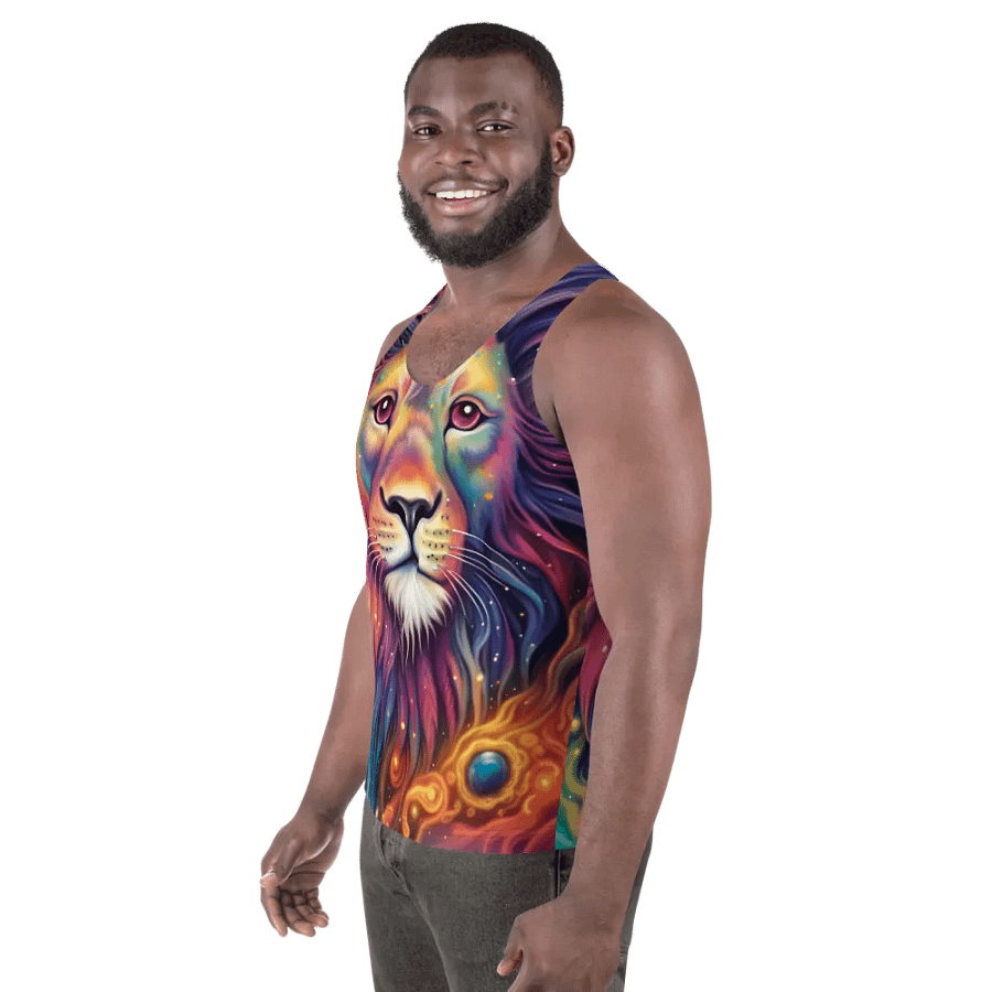 Harmony Lion All-Over Tank Top product image (3)