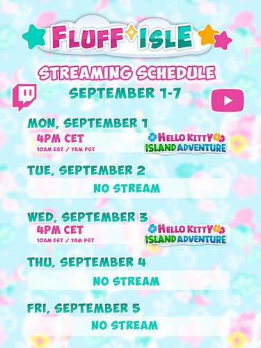 Next week’s streaming schedule