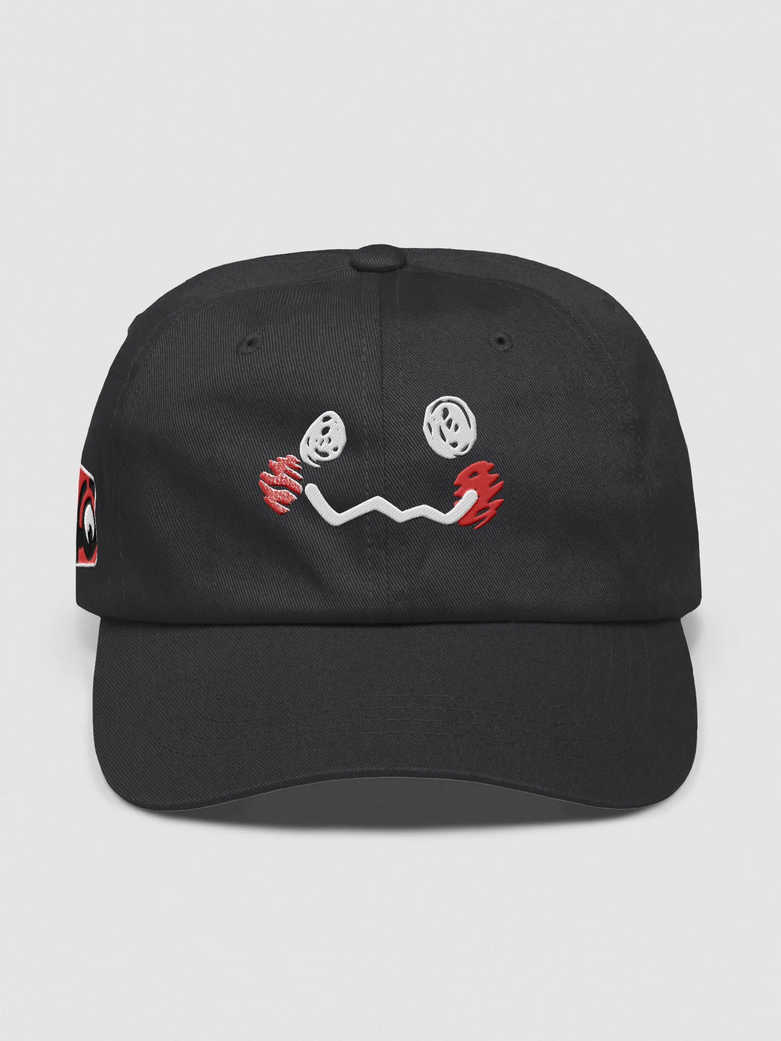 Fake Smile (White) - Dad Hat product image (1)