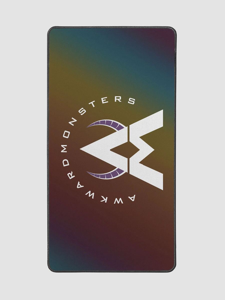 AM Fancy Logo Desk Mat Rainbow product image (2)