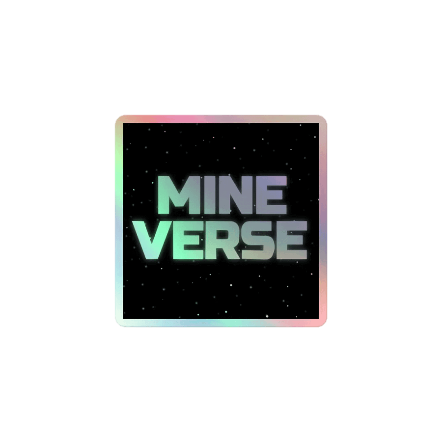 Mineverse Holo Icon Sticker product image (1)