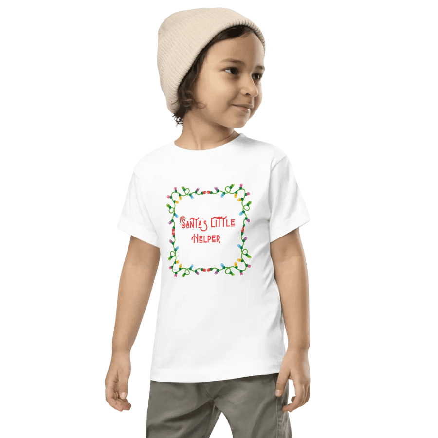 Santa's Little Helper Toddler T-Shirt product image (7)