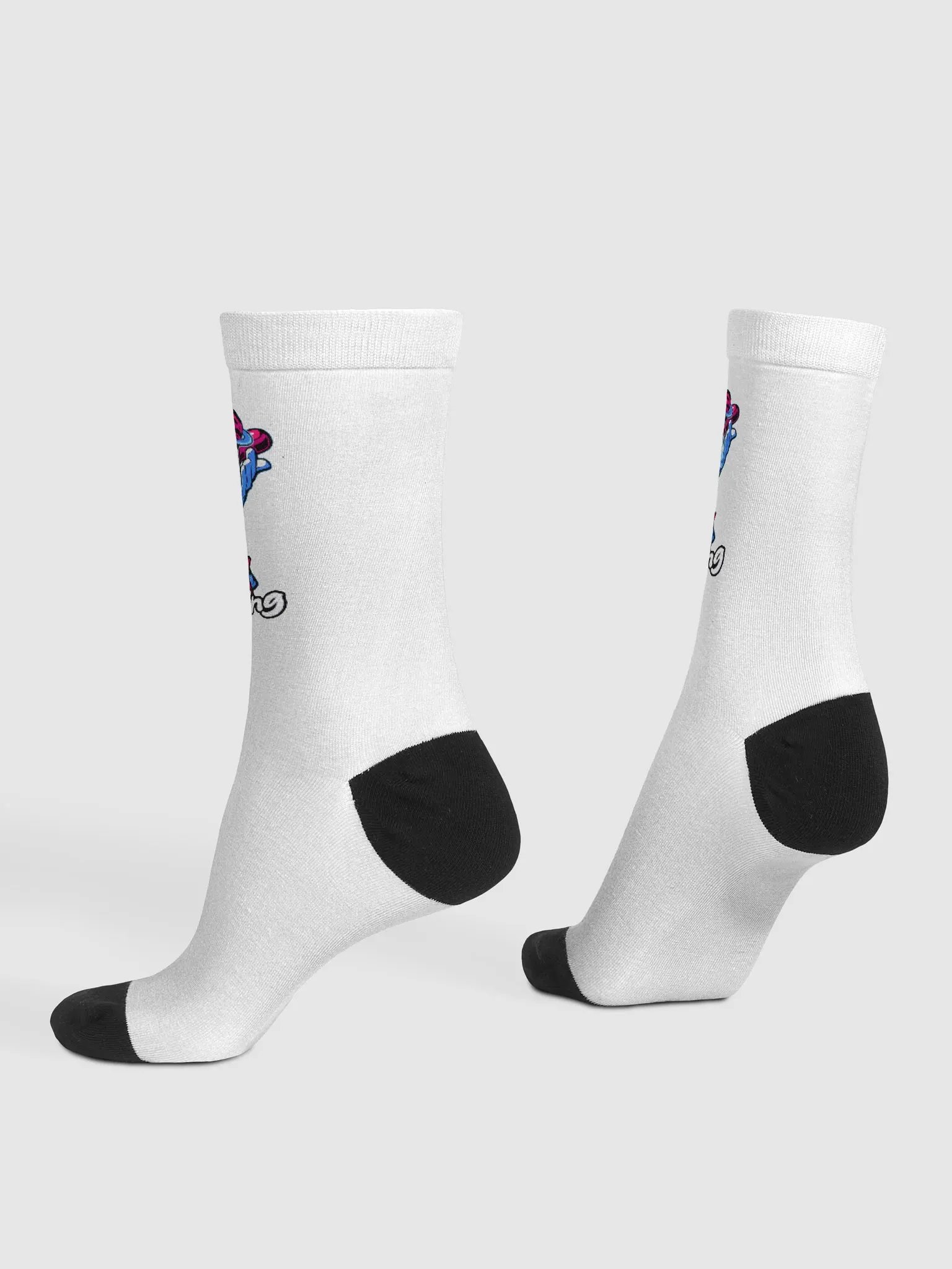 Eco-Friendly AUXgaming Crew Socks product image (4)