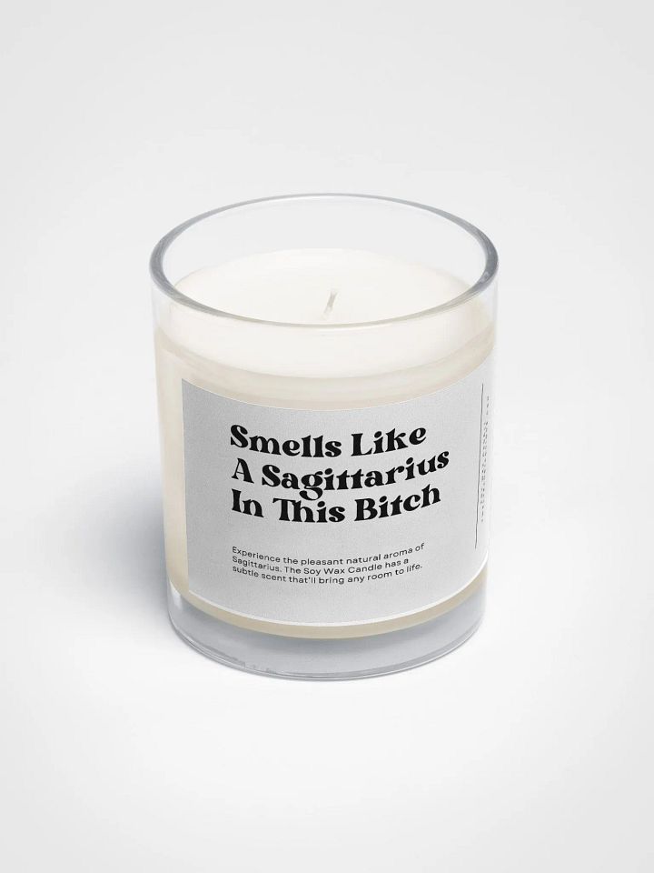 Funny Sagittarius Candle product image (2)