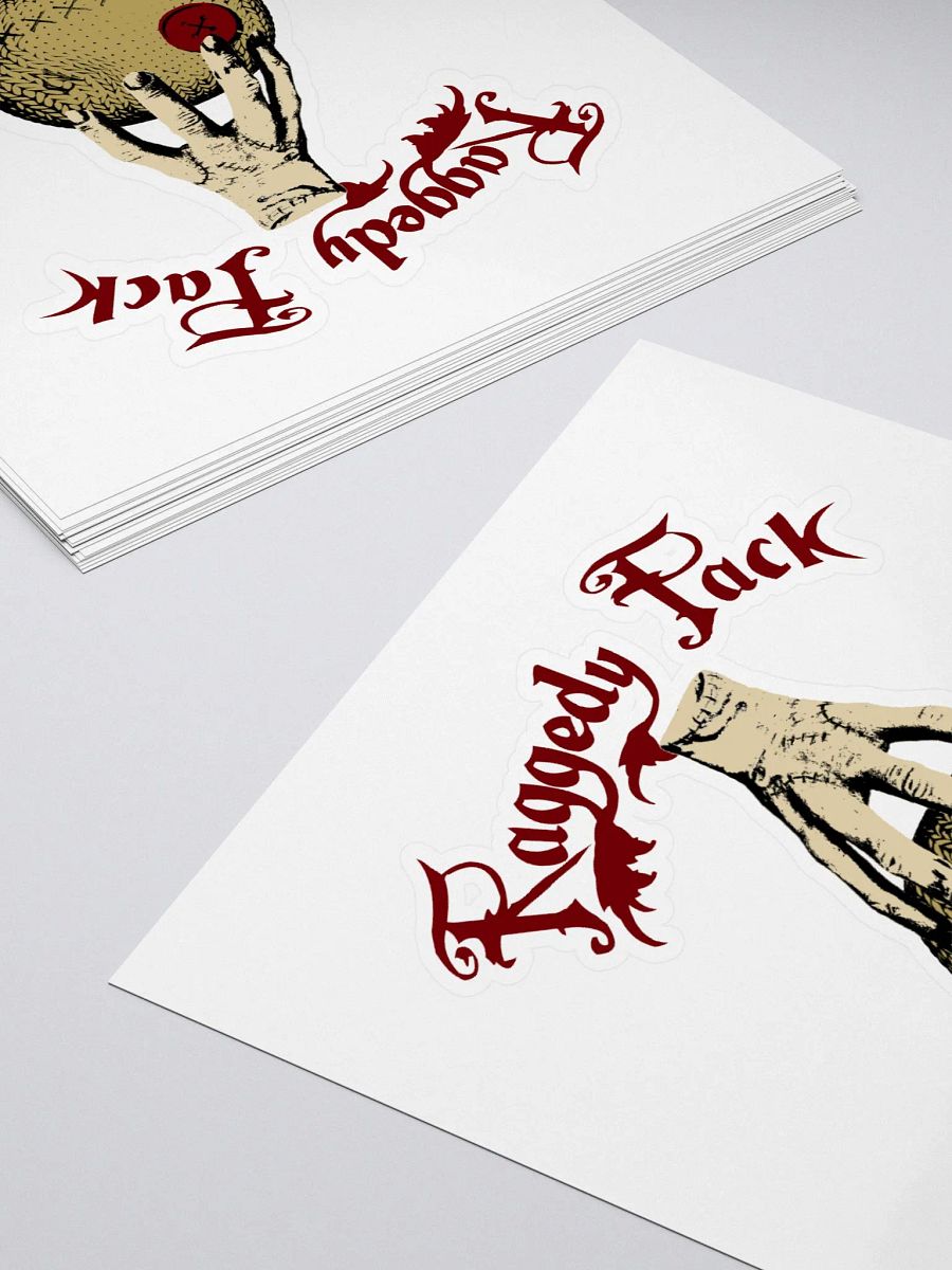 Red Hand Sticker product image (4)