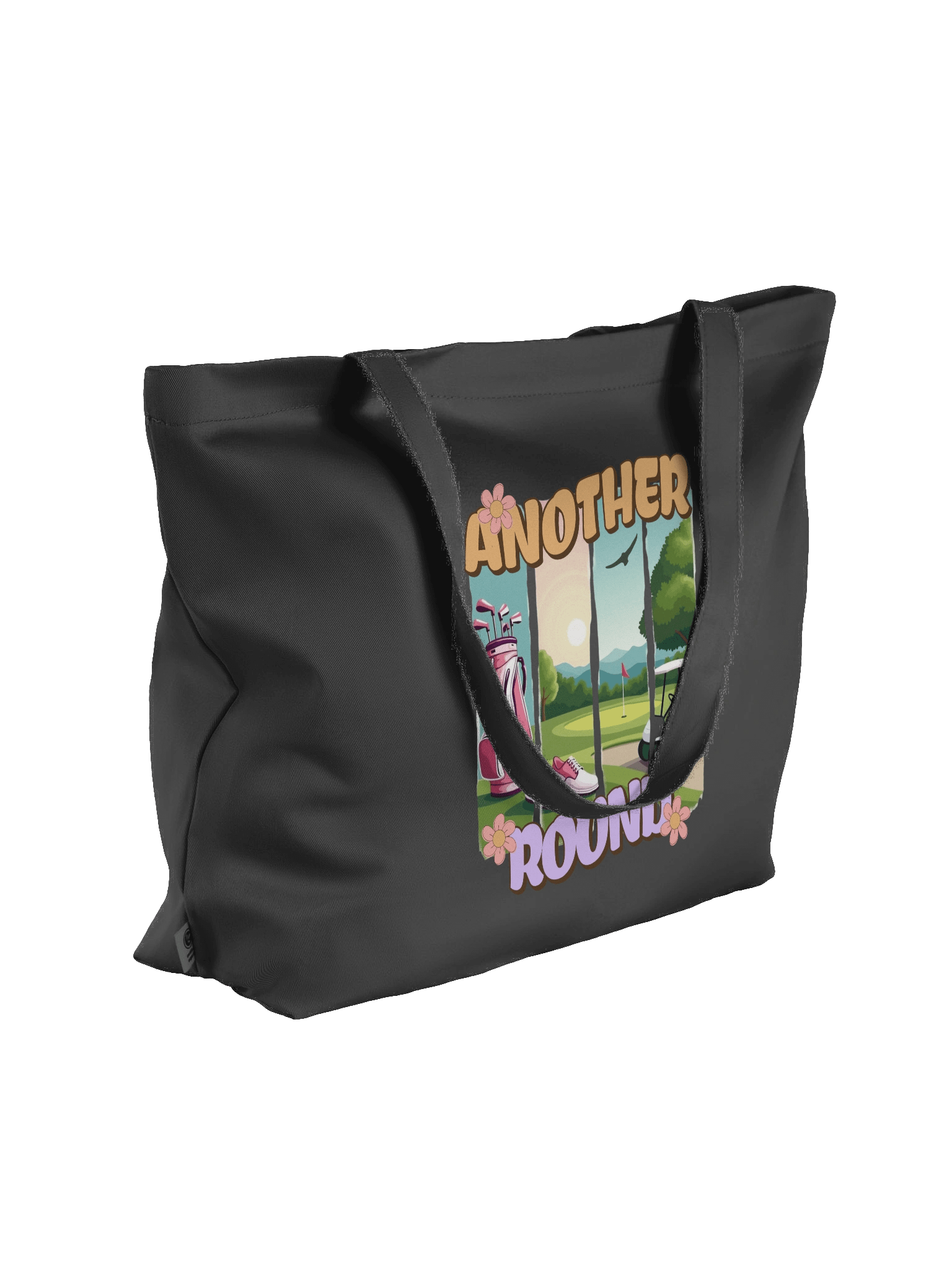 Another Round Golfing Themed Organic Tote product image (1)
