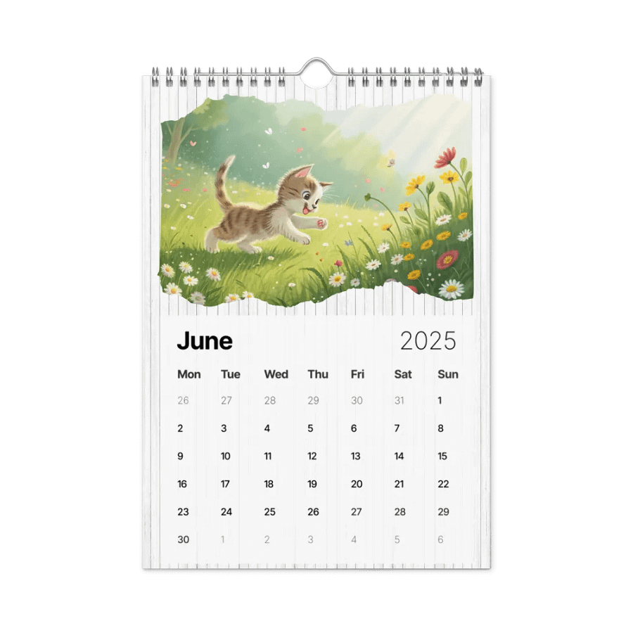 ADORABLE ANIMALS WALL CALENDAR 2025 product image (8)