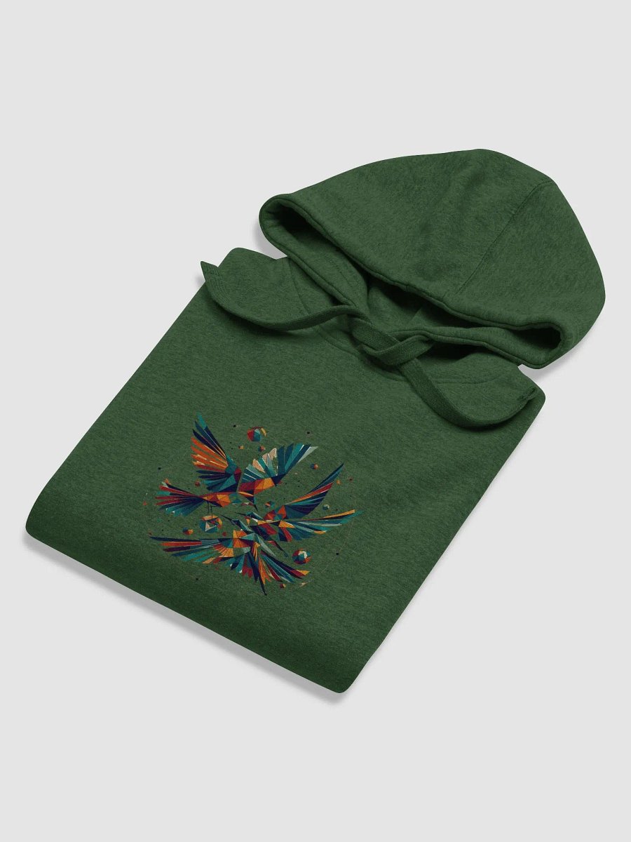 Avian Abstraction Unisex Hoodie - Geometric Art product image (4)