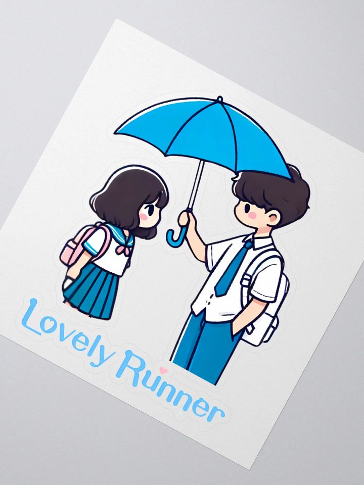 Lovely Runner Umbrella Scene (English) Sticker product image (2)