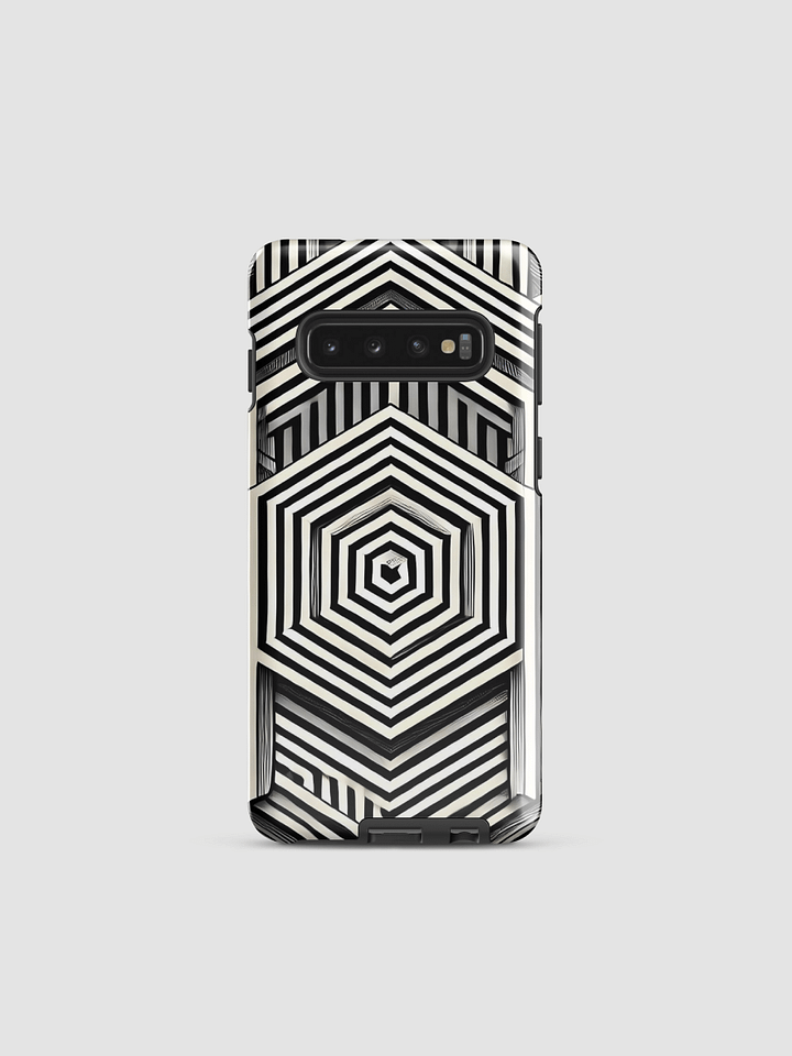 Hypnotic Geometric Samsung Tough Case - Optical Illusion Design product image (1)