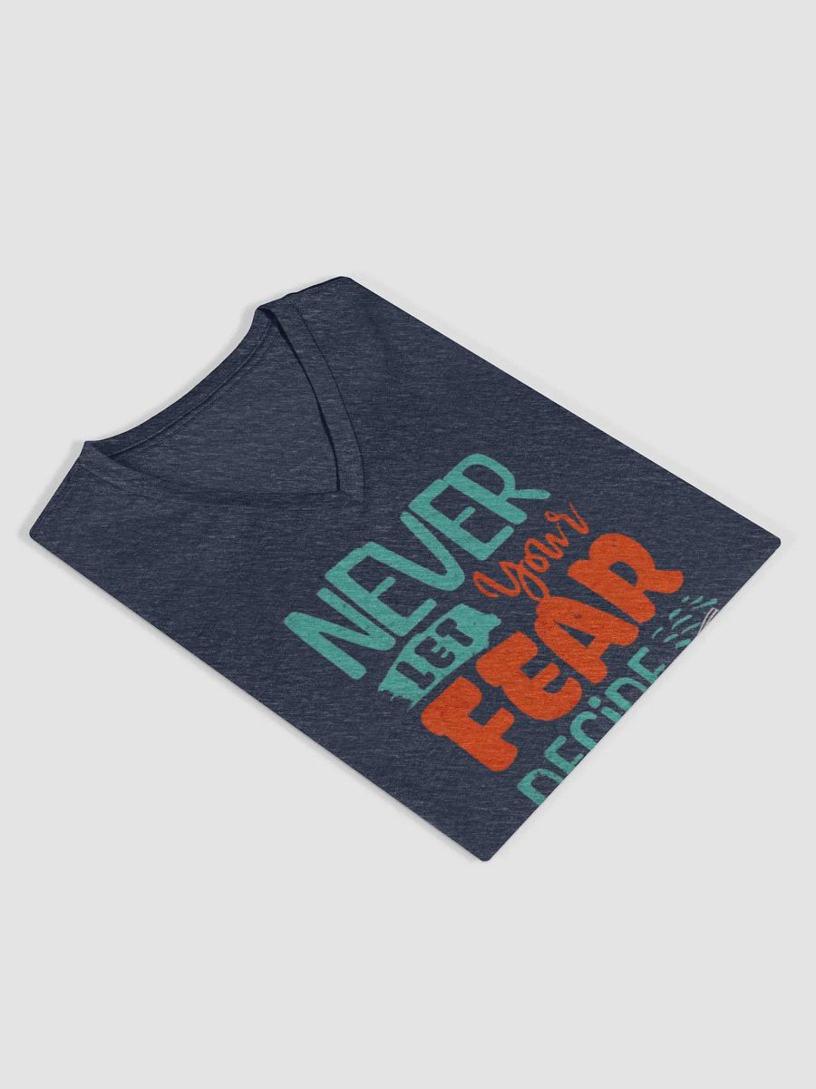 Fearless Future Quote Women's V-Neck Tee product image (4)
