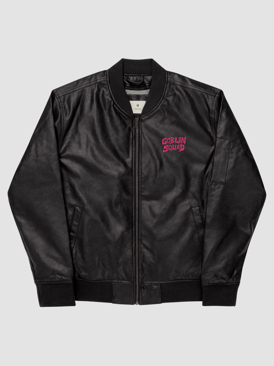 GOBLIN SQUAD BOMBER (FAUX LEATHER) product image (2)