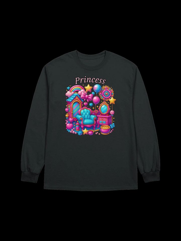 Princess - Dollhouse Color Burst - Gildan Ultra Cotton Unisex Long Sleeve T-Shirt product image (2)