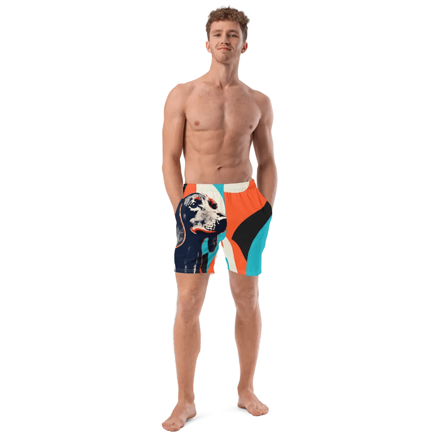 Dachshund Dreams Swim Trunks product image (3)