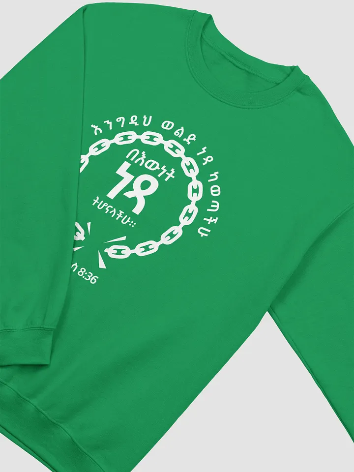 'JOHN 8:36' Crewneck product image (2)