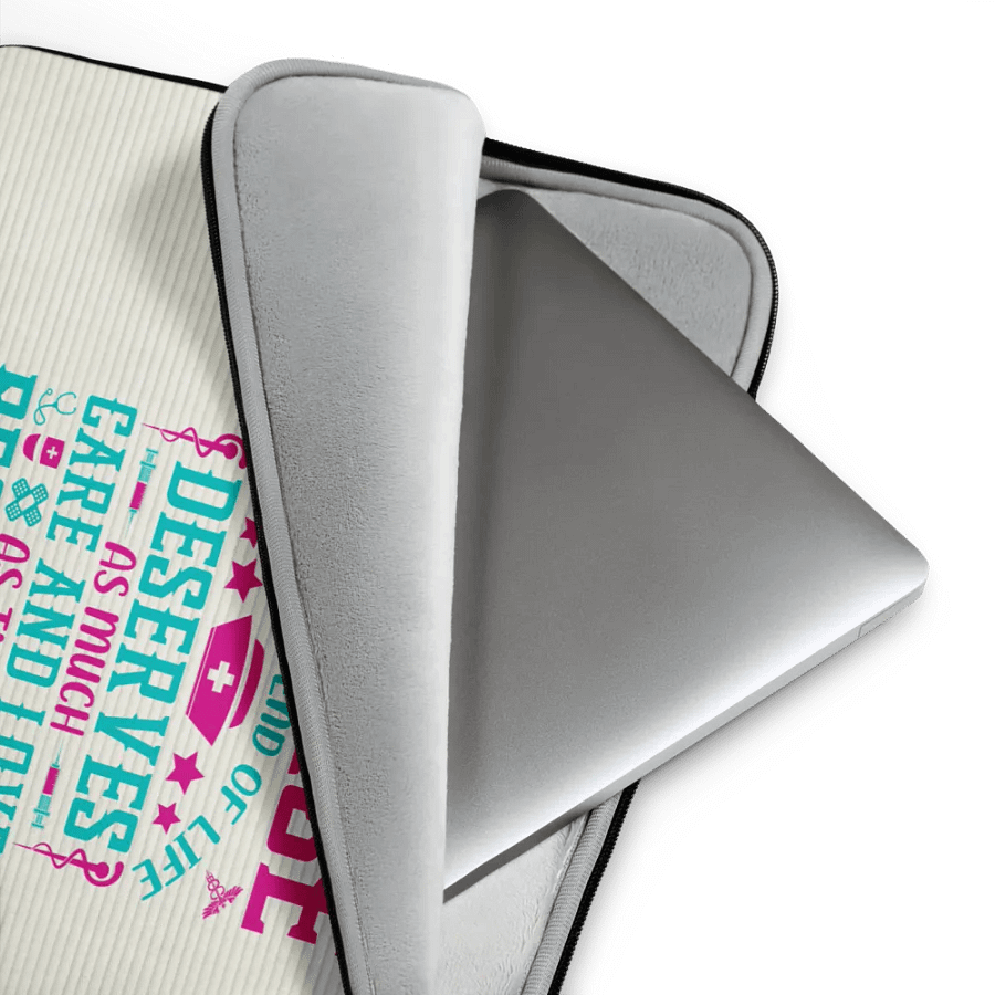 Hospice Nurse Laptop Sleeve product image (4)