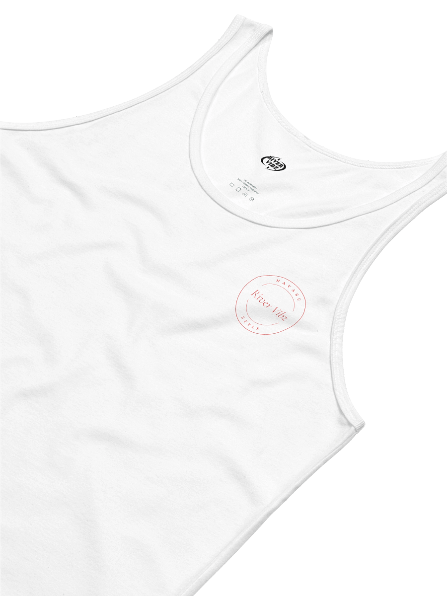 Red Circle River Vibz Havasu Style Logo Men's Tank product image (15)