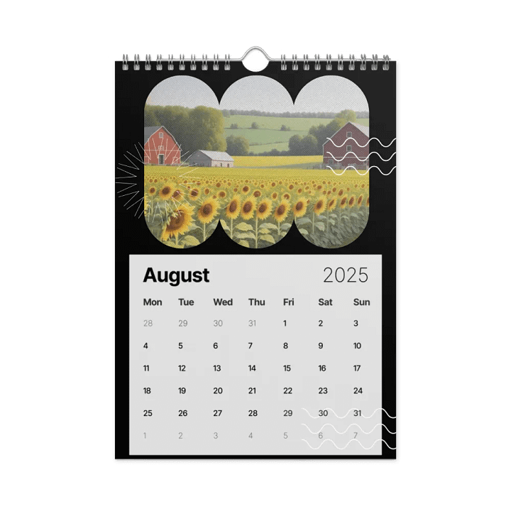 SEASONAL NATURE WALL CALENDAR 2025 product image (2)