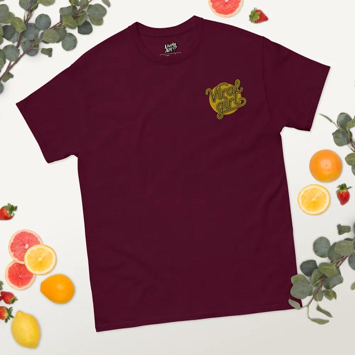 Viral Girl Cursive Tee product image (2)