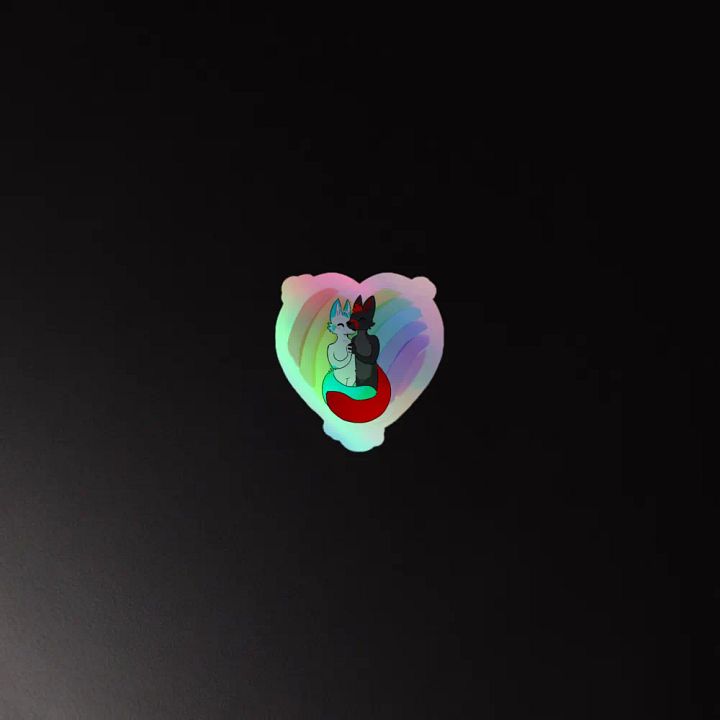 Fisk x Fury Pride Holographic Sticker product image (4)
