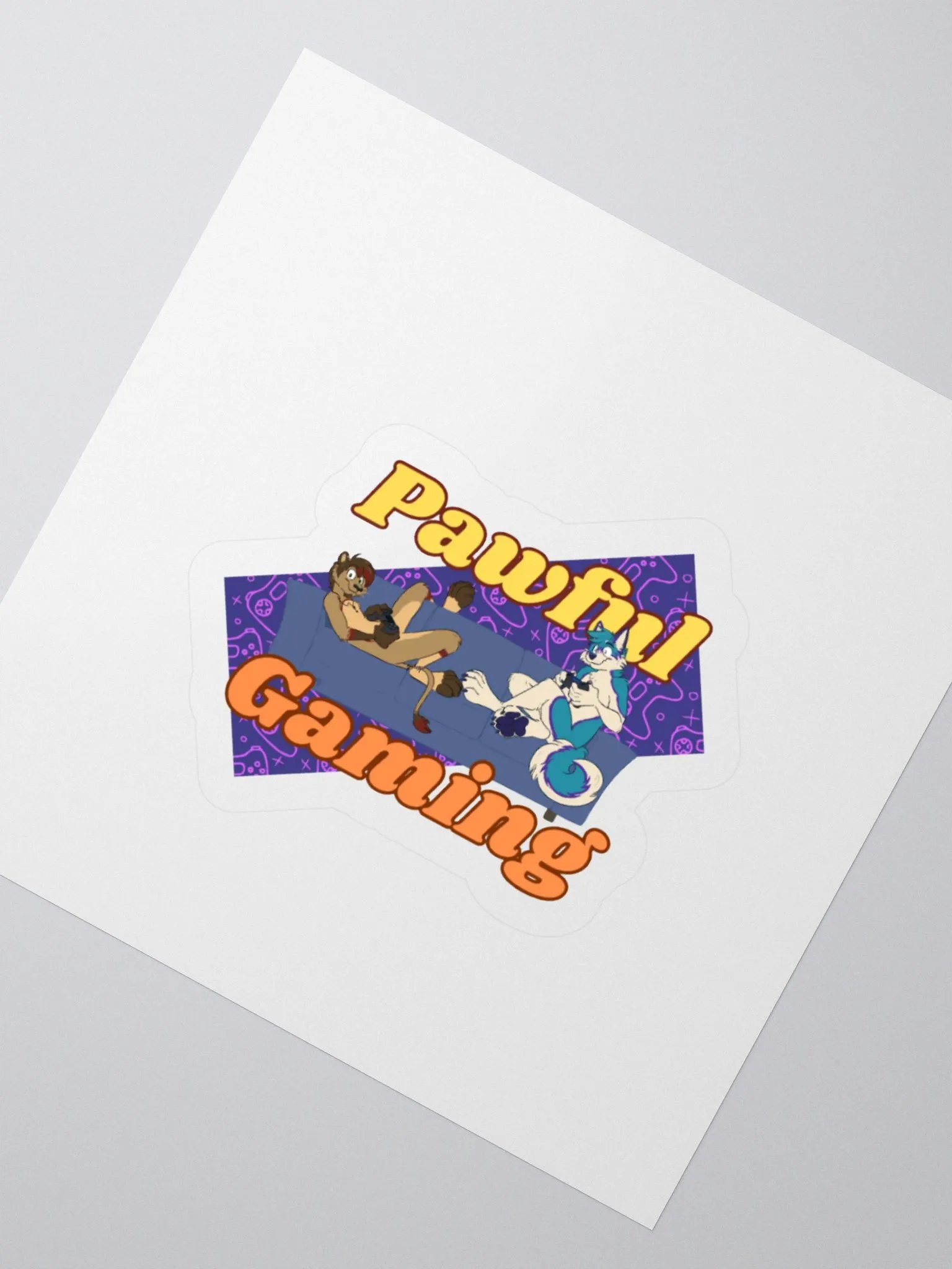 Pawful Gaming sticker product image (2)
