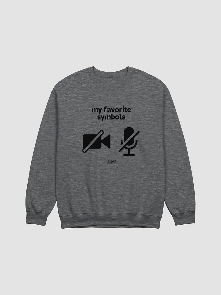 MY Favorite Symbol Crewneck Sweatshirt product image (1)