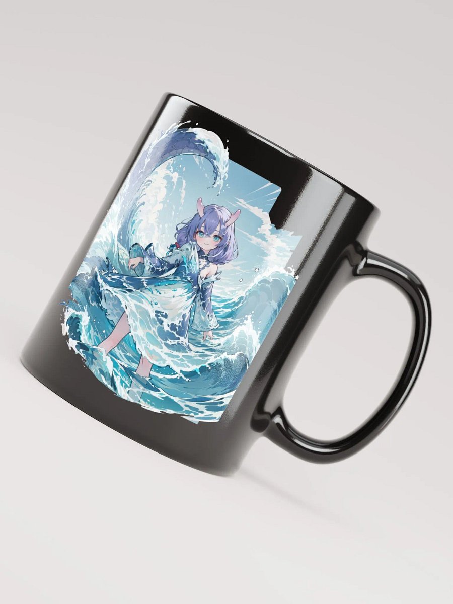 Black Glossy Mug - Bailu v1 (Honkai Star Rail) product image (3)