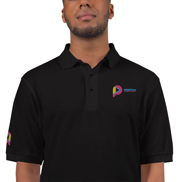 PODTV.tv Embroidered Polo Shirt product image (1)