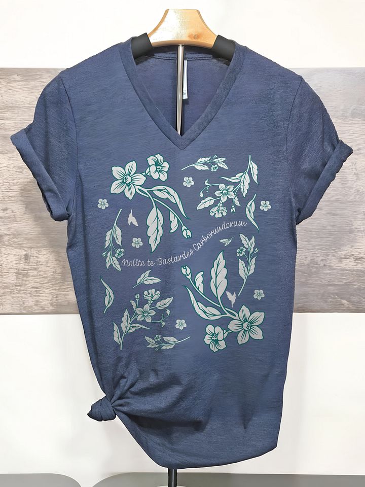 Subtle Empowerment V-Neck Tee product image (2)