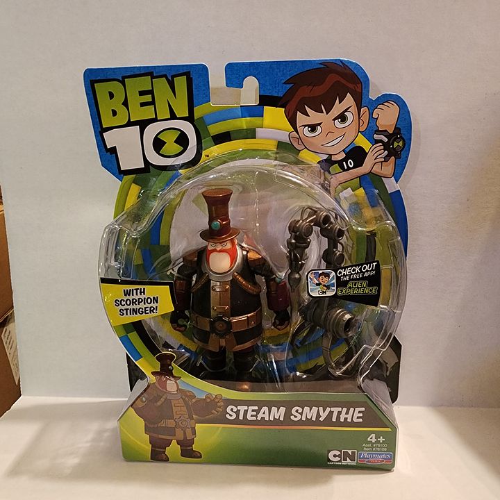Ben 10 Steam Smythe with Scorpion Stinger - New in package product image (1)