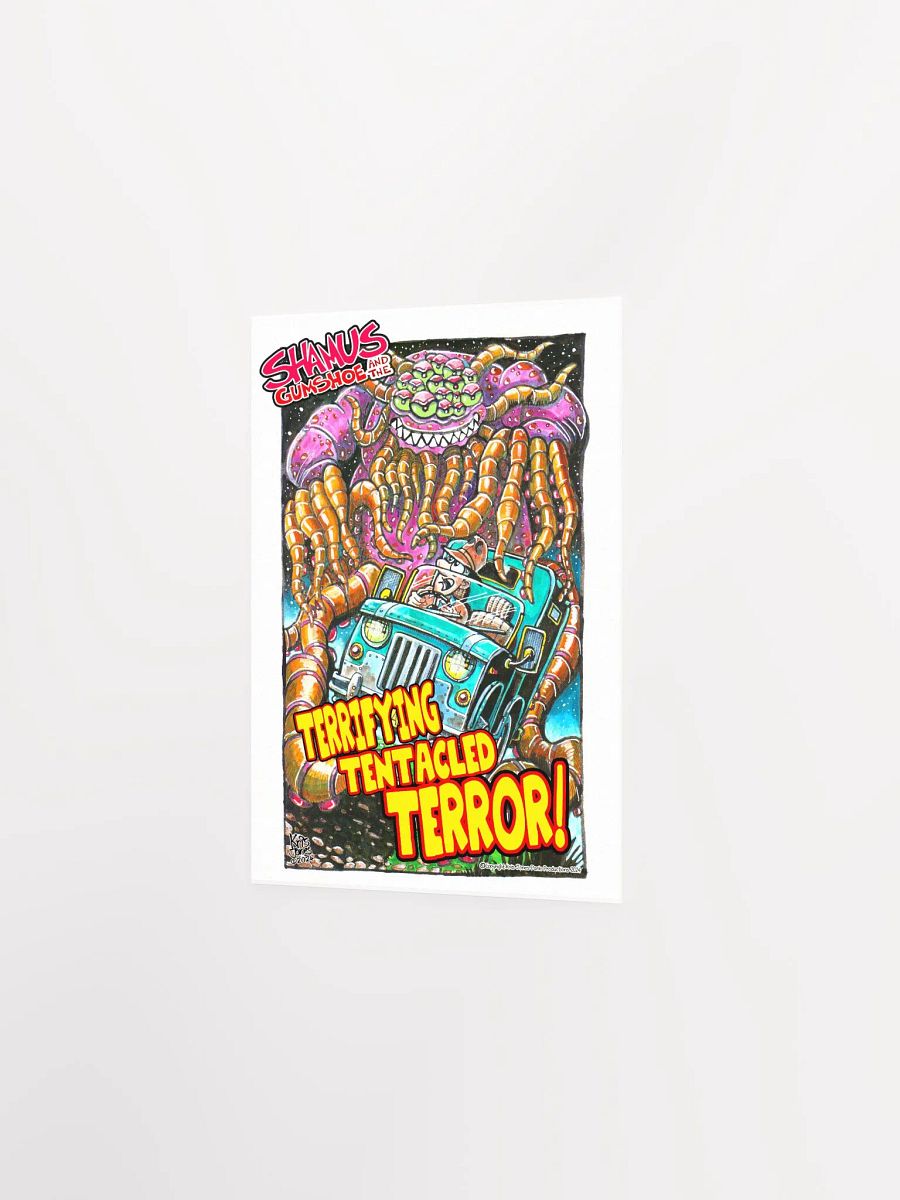 THE TERRIFYING TENTACLED TERROR POSTER! product image (2)