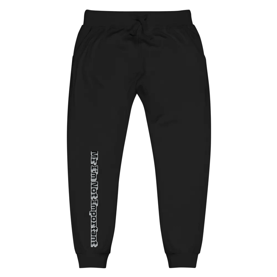 Unisex Fleece Joggers - Mr I'm Not Important product image (1)