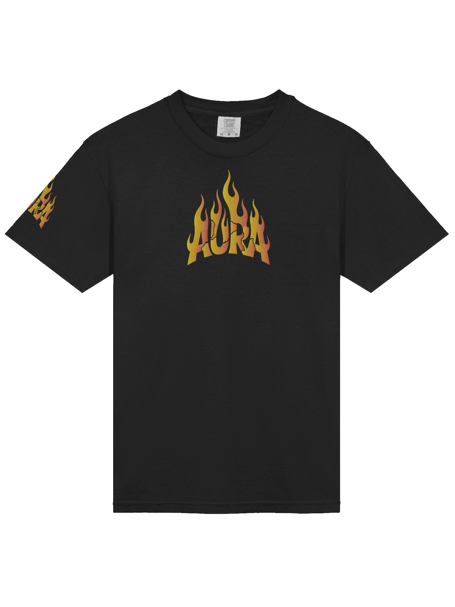 Flame Aura Cotton Tee product image (3)