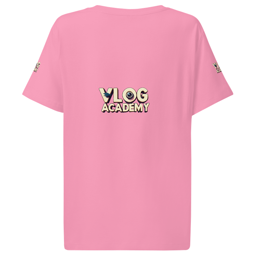 Vlog Academy Stanley/Stella Women's Organic Ribbed Neck T-Shirt product image (2)