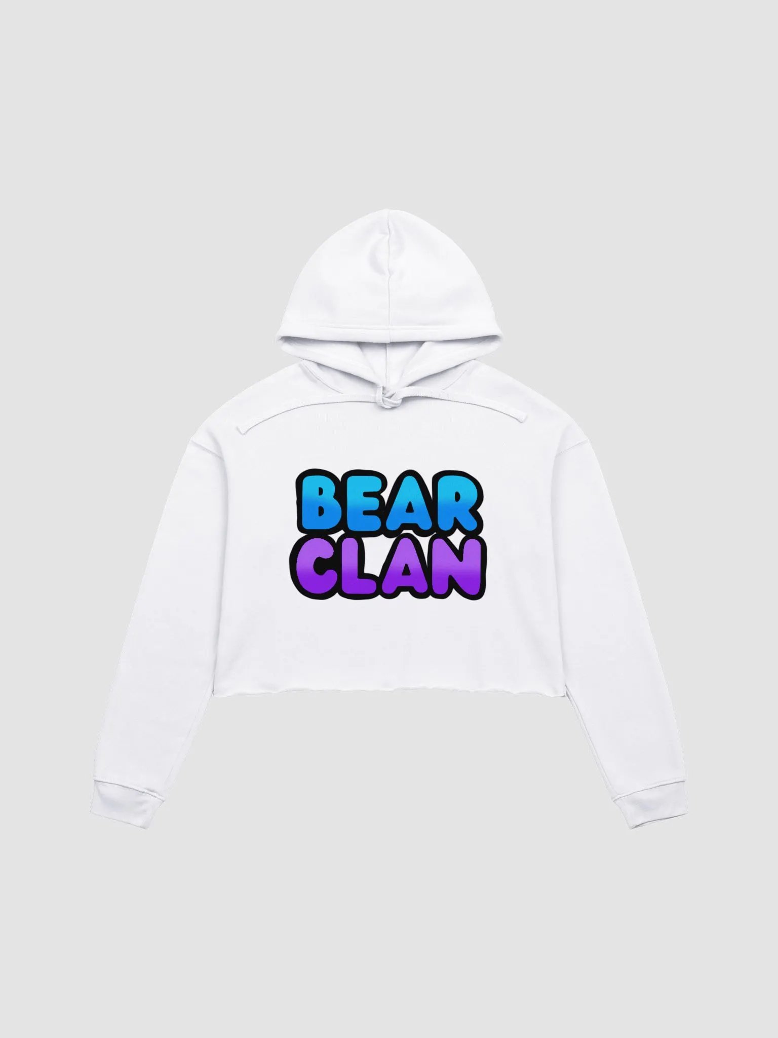 Bear Clan Cropped Hoodie product image (1)