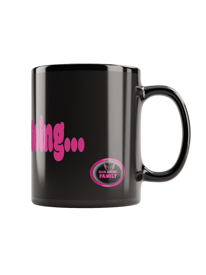 Let's Get Going Black Mug product image (1)