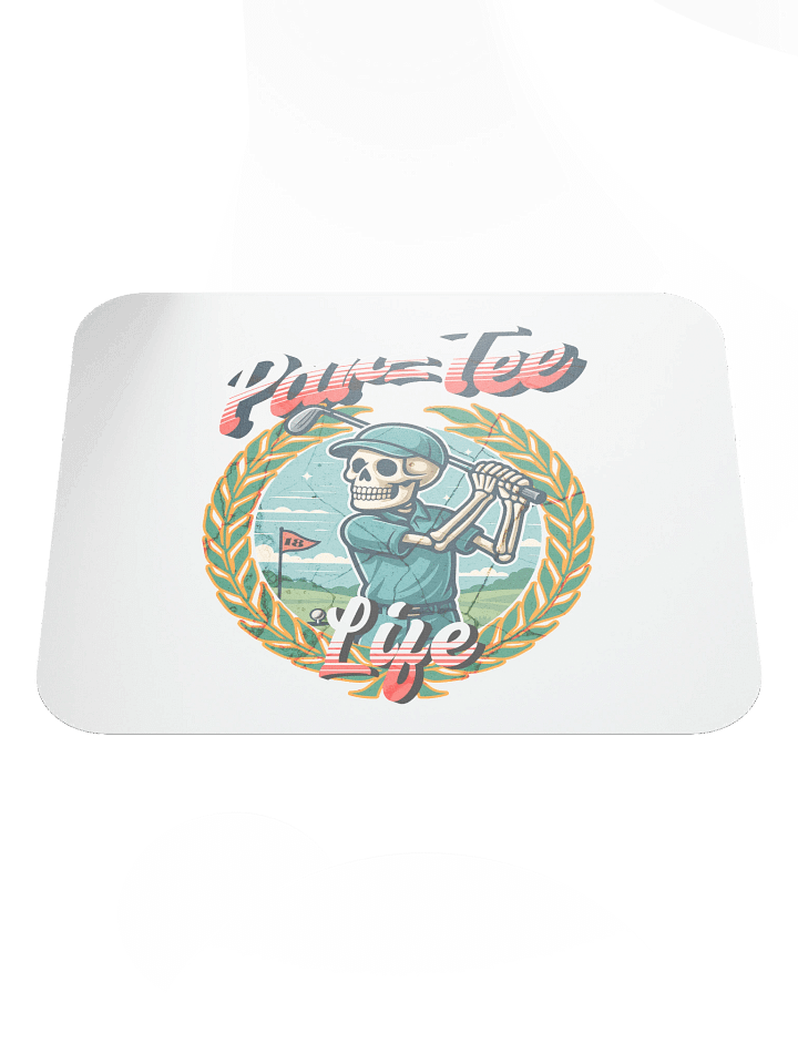 Par Tee Golfing Skeleton Golf Mouse Pad product image (2)