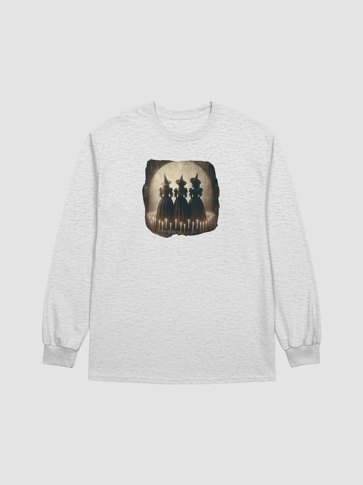 Halloween Three Witches Long Sleeve Unisex Tee product image (1)