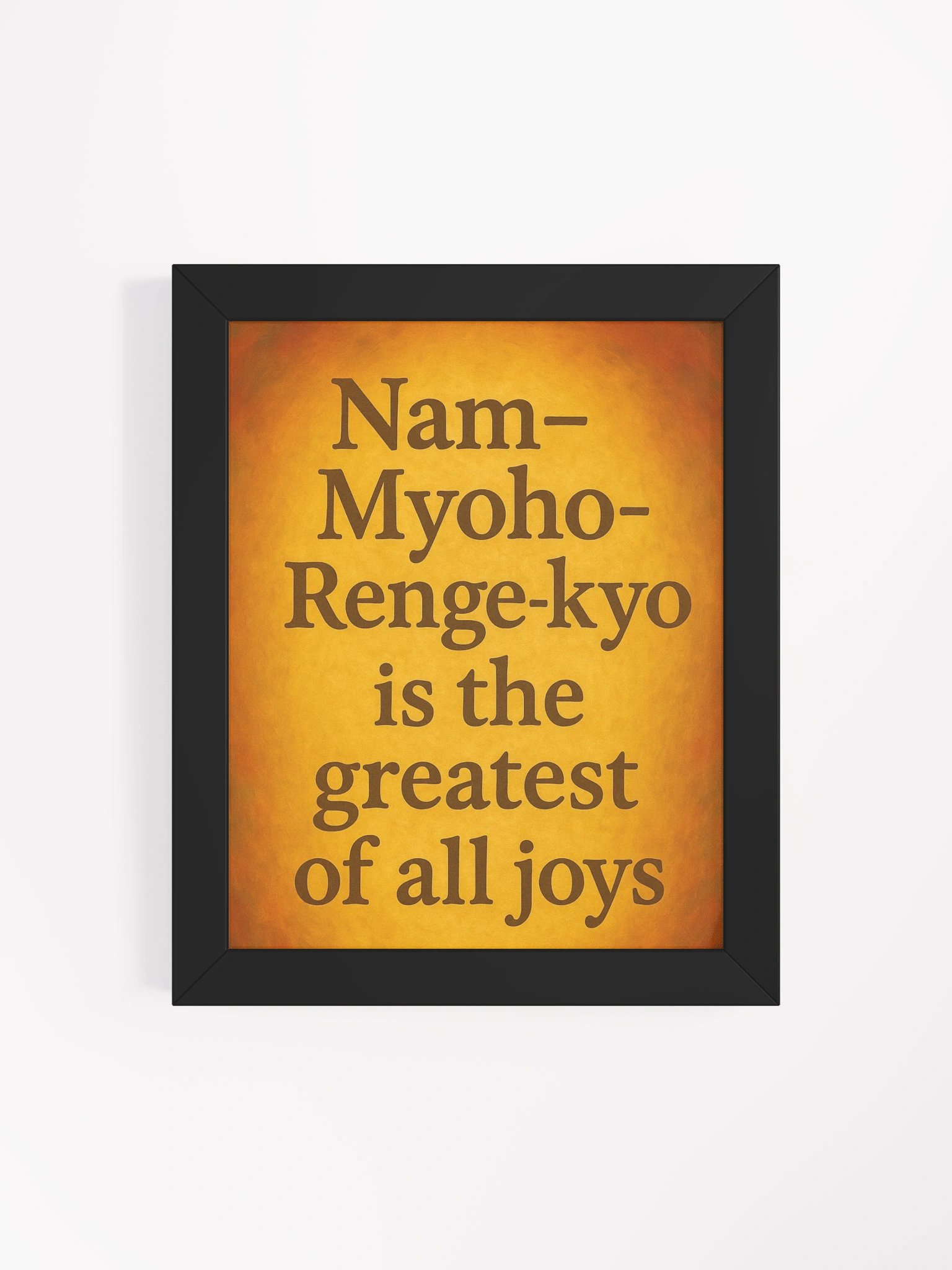 Nam-Myoho-Renge-Kyo Wall Art product image (4)