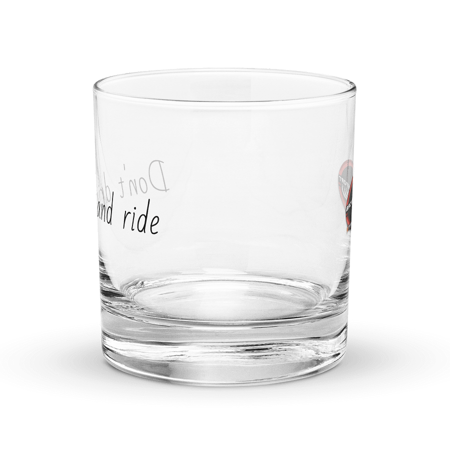 Don't drink and ride glass product image (1)
