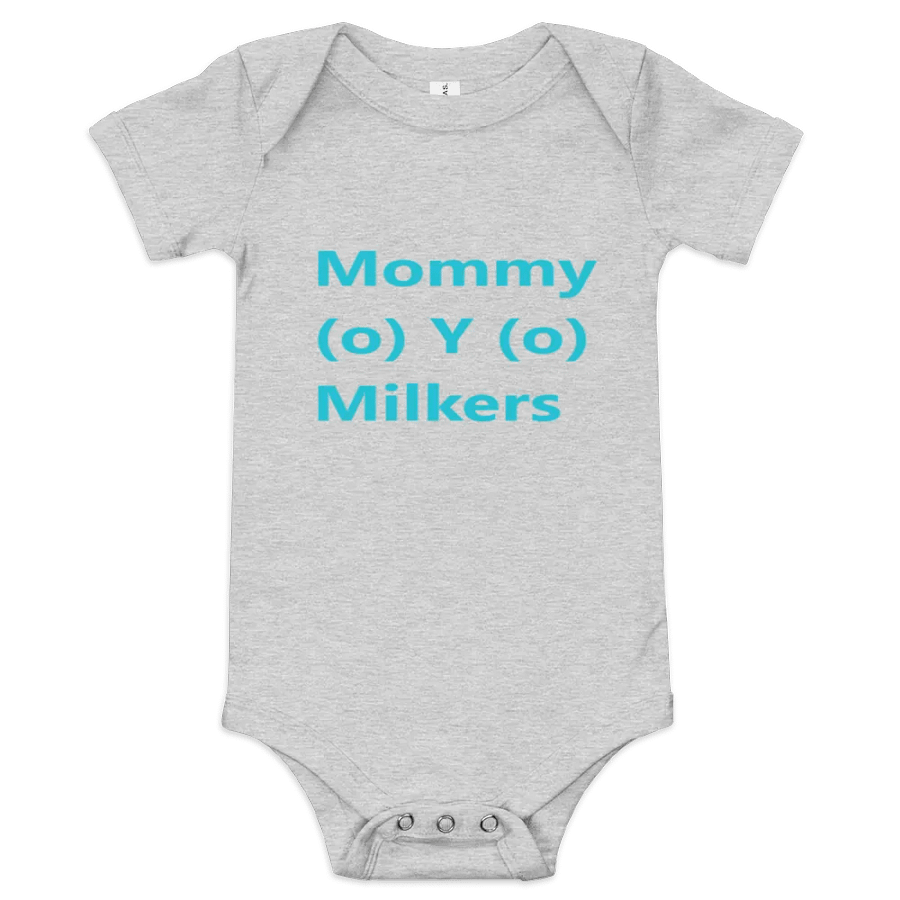 Mommy milkers Baby Onezie product image (1)