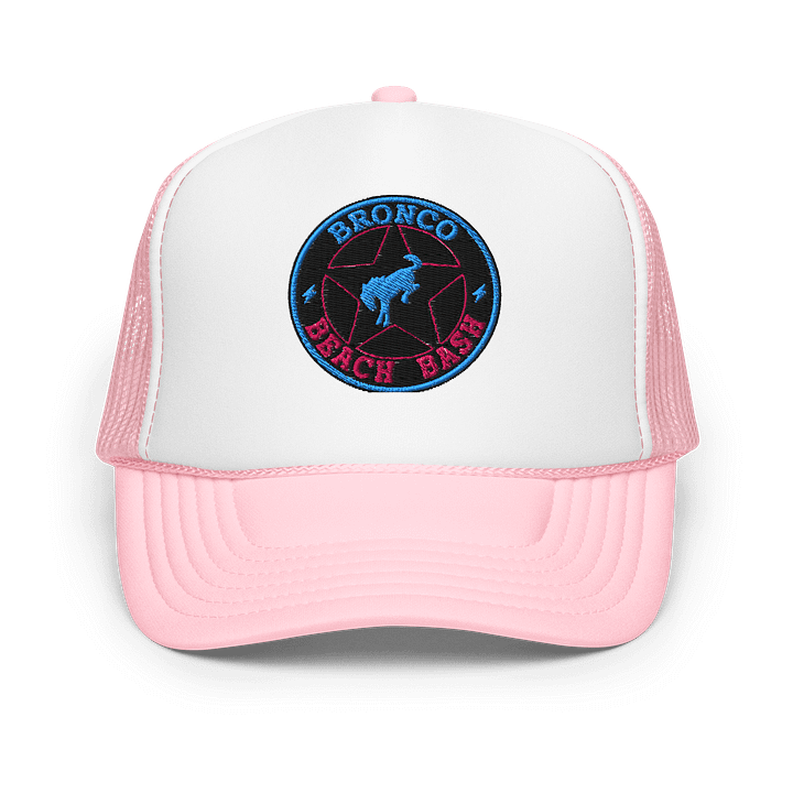 2025 Bronco Beach Bash Ocean City / Destination Bigfoot Bronco Collab Foam Trucker Hat (Multiple Colors Available) product image (19)
