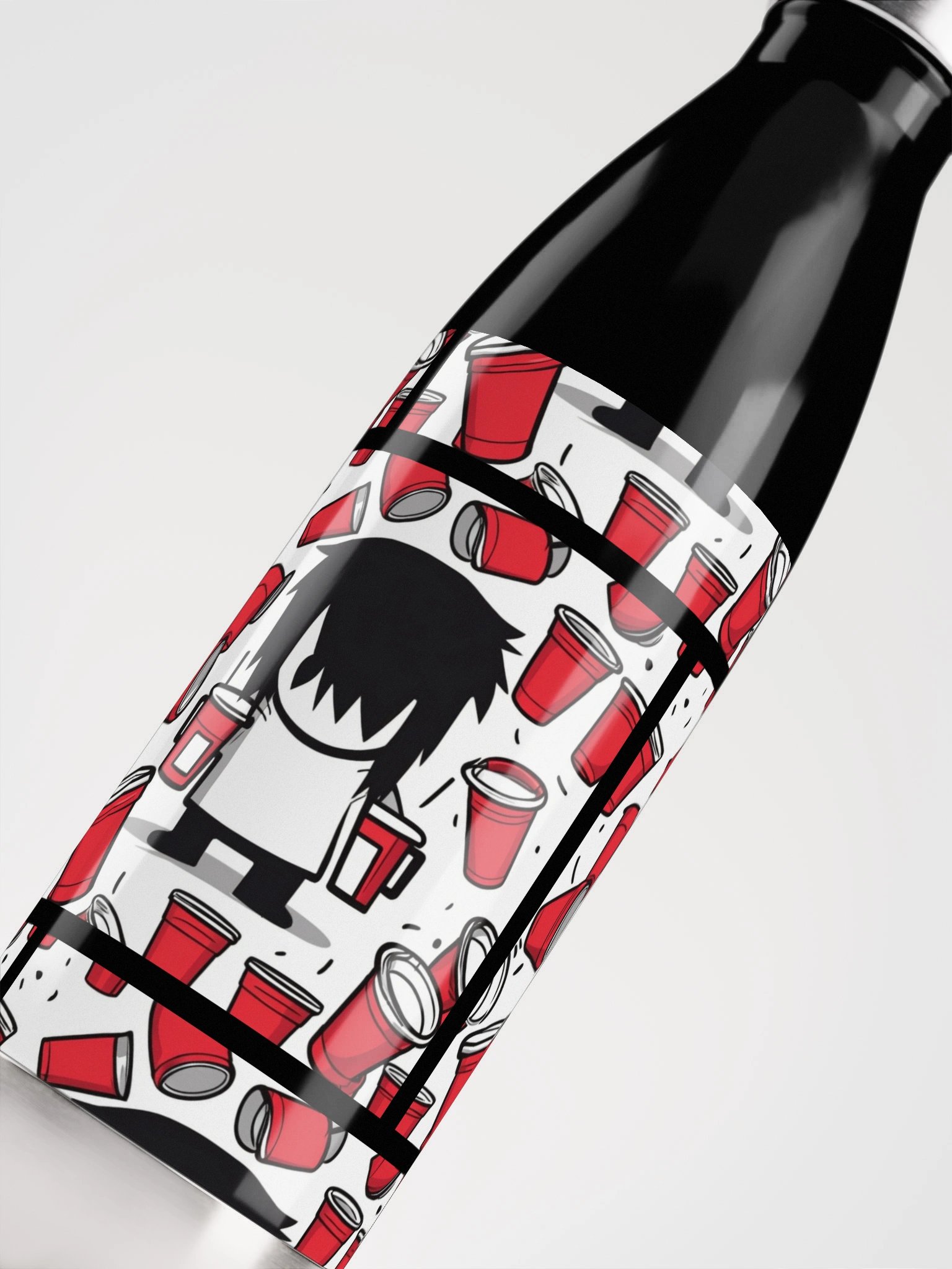 Cup-Loving Cartoon Stainless Steel Water Bottle product image (5)